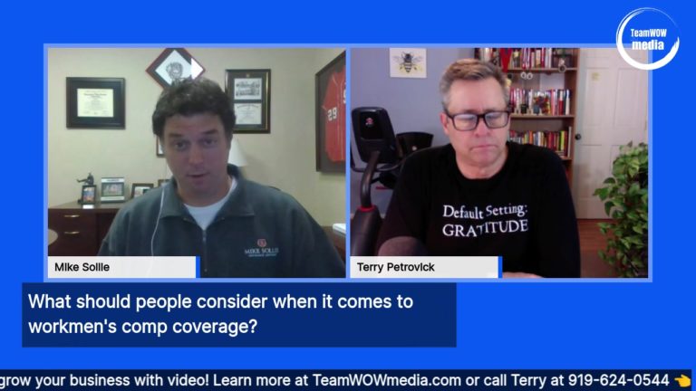 Insurance Considerations for the Small Business Owner with Mike Sollie, Owner, Broker